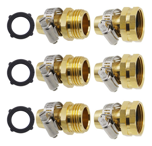Conector De Reparación De Manguera De Jardín Triumpeek Con A