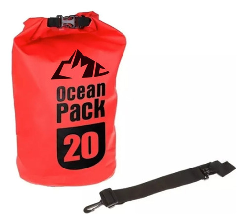 Bolso Estanco 100% Water Proof Bag 20lts Reforzado Nautica
