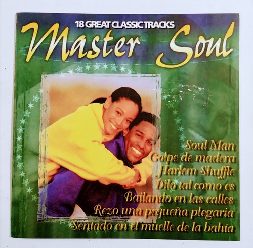 Soul Máster Cd Nuevo 18 Temas Éxitos Grandes Artistas 