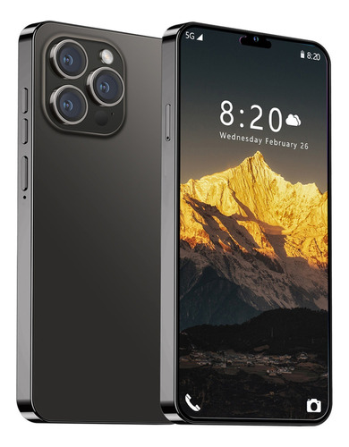 Smartphone 5g Desbloquea I14 Promax Versión Global Teléfonos Inteligentes De Pantalla Completa De 6,5 Pulgadas 8 Gb + 256 Gb Dual Sim