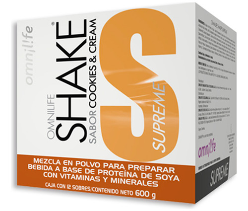 Shake Malteada X12 Cookies&cream - Unidad a $12462