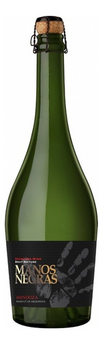 Espumante Manos Negras Brut Nature 750ml. Envíos! 