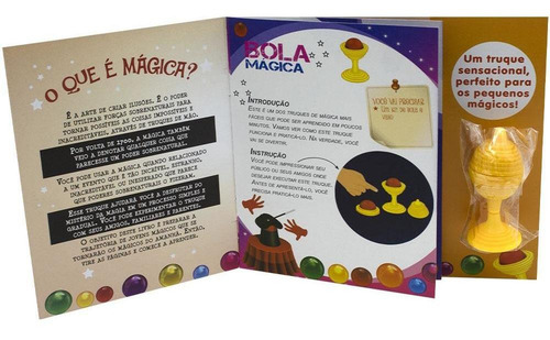 Vuum! Alakazan...Truque de Mágica com BOLA e VASO, de Brijbasi Art Press Ltd. Editorial Brasileitura, capa mole em português, 2022