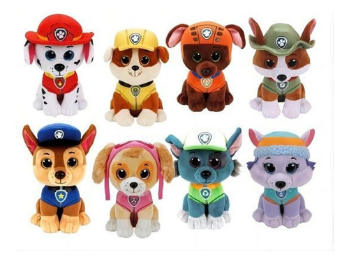 8p Gorro De La Patrulla Canina Babies Muñeca Juguetes