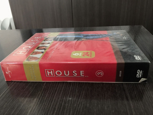 Imagem 3 de 5 de Dvd House Terceira Temporada Original Lacrado