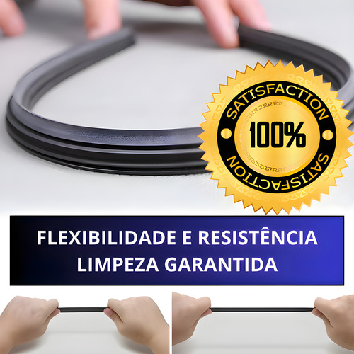 Kit Palhetas Ka 2015 A 2021 Limpador De Parabrisa Silicone