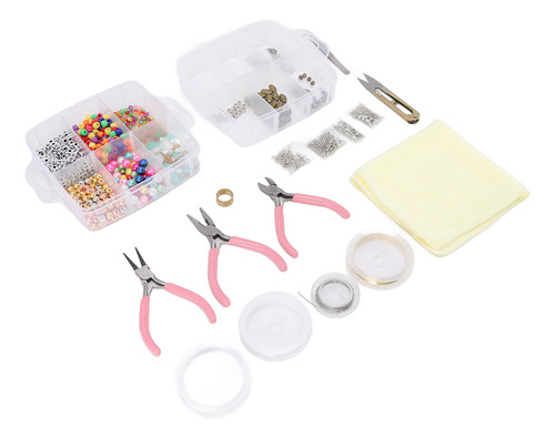 Kit Para Hacer Joyas De 3 Capas, Joyas Con Abalorios