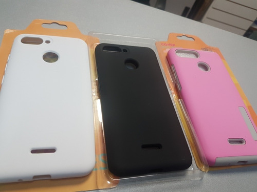 Xiaomi Redmi 6-6a Protector Rígido + Vidrio Templado 