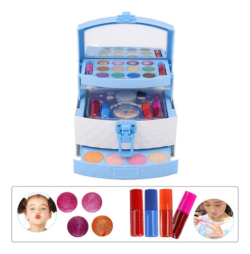 Kit De Maquillaje Para Niños, Set De Cosméticos Predend Play