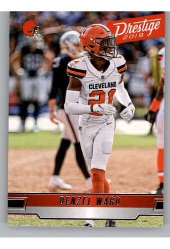 2019 Prestige Nfl 51 Denzel Ward Cleveland Browns Tarjeta Co