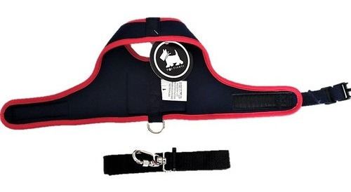Imagem 10 de 10 de Peitoral Coleira Guia Pet Cachorro Colete Neoprene 1 Até 2kg