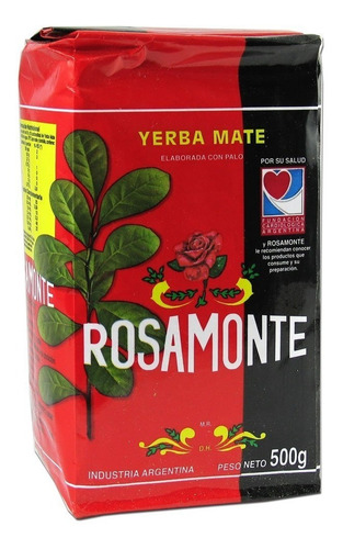 Imagen 1 de 3 de Yerba Mate Rosa Monte 500gr