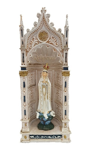 Virgen Fatima Nicho 25 Cm Poliresina  530-334202  Religiozzi