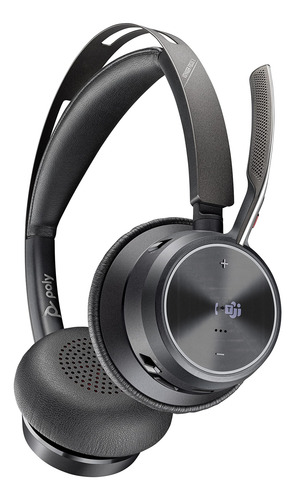 Auriculares Poly Voyager Focus 2 Uc Usb-a Bluetooth Con Micr