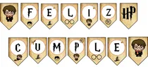 Comprar Banderín Harry Potter, Harry Potter Guirnalda, Harry Potter