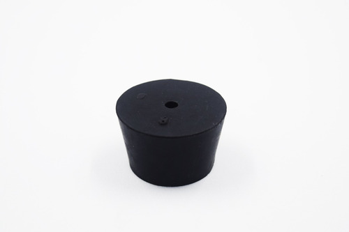 Tapón De Goma Solido Con Orificio #9 9pz.appclean