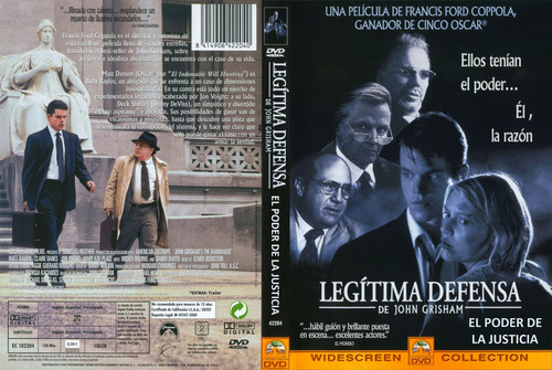 :l Poder De La Justicia - Rainmaker - Francis F. Coppola Dvd