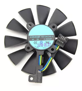 Cooler Fan Da Asus Geforce Gtx 1060 Strix Gaming - Do Meio