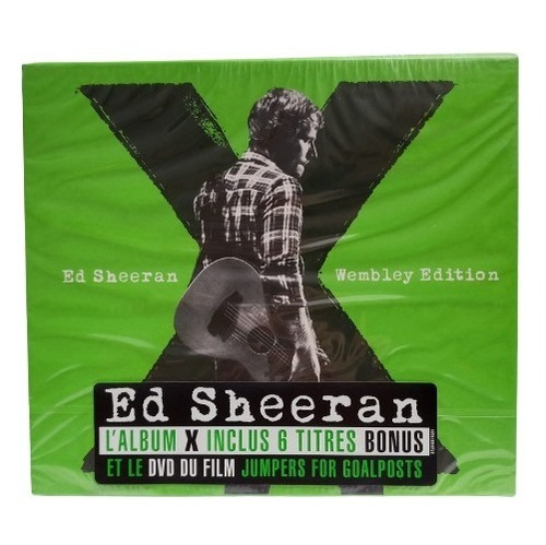 Ed Sheeran X (wembley Edit.) Cd + Dvd Nuevo Musicovinyl