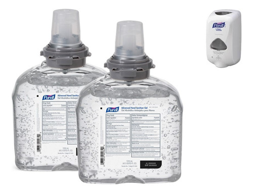 Gel Antibacterial Purell® 5456-04 - 2 Cartuchos De 1,200 Ml