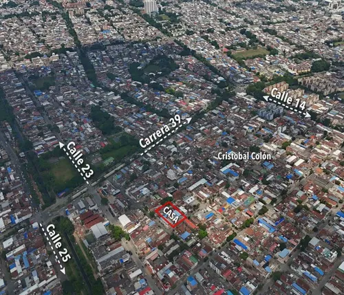 Casa En Arriendo Un Piso Parqueadero Barrio Cristobal Colon