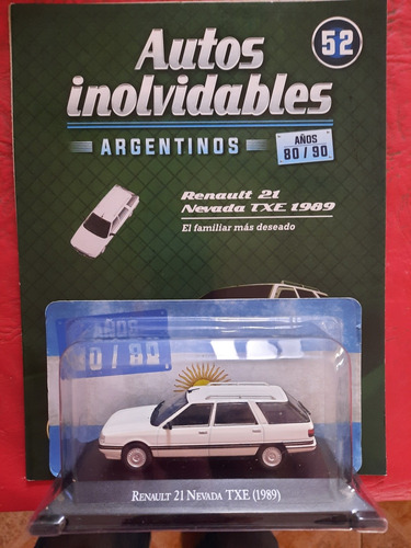 Autos Inolvidables Argentinos 80y90 N52 Renault 21 Nevada