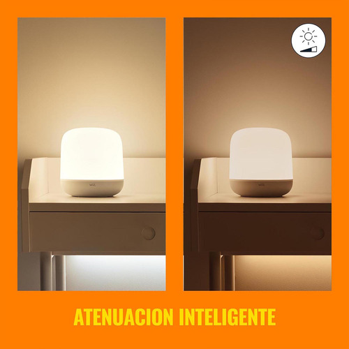Lámpara Inteligente portátil WiZ Hero con luz multicolor controlable Wi-Fi y altavoces inteligentes, perfecta para crear ambientes vibrantes y personalizables en cualquier lugar
