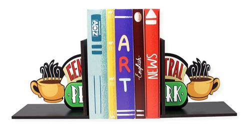 Imagem 4 de 4 de Aparador De Livros Mdf Central Perk | Friends