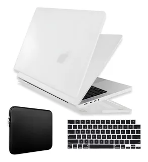 Capa P/ Macbook 14.2 M1 M2 M3 +bag + Protetor Teclado