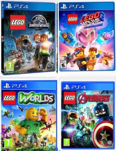 Imagen 2 de 4 de Lego Nier Avengers Marvel Juego Físico Ps4