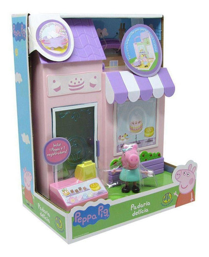 Imagem 2 de 2 de Playset Surpresa Peppa Pig Padaria Dtc 4607