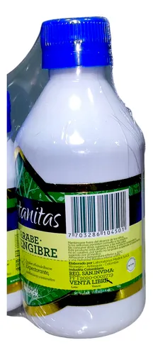 Jarabe Jengibre 240ml + 120ml - mL a $54