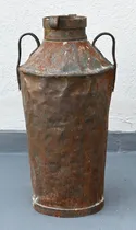 Comprar Vasija Tarro De Hierro, Tipo De Lechero. Antigua Hierro Lechero