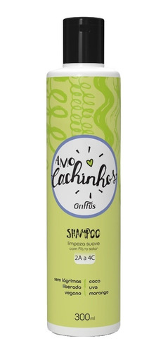Shampoo Limpeza Suave Amo Cachinhos Griffus 300ml