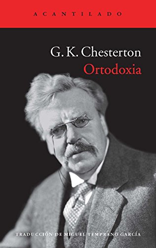Libro Ortodoxia De Chesterton G K  Acantilado