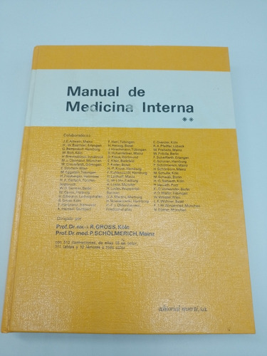 Manual De Medicina Interna Gross Schökmerich