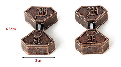 5 Tipos / Juego Retro 3d Lock Juguetes Rompecabezas Estilo 1