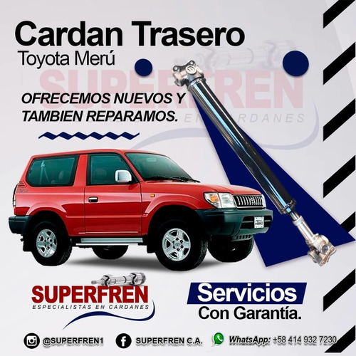 Imagen 4 de 7 de Reparacion De Cardanes Para Camiones, Camionetas Maquinaria,