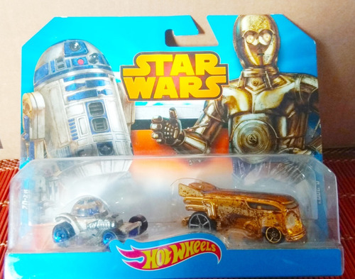 Lote Hot Wheels X 2 - Stars Wars - En Blister Cerrado