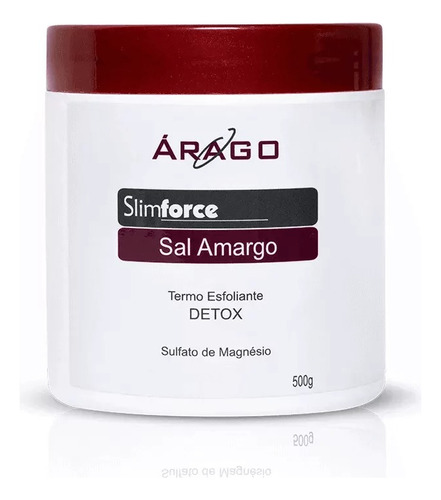  Arago Slimforce Termo Esfoliante Sal Amargo Detox 500g