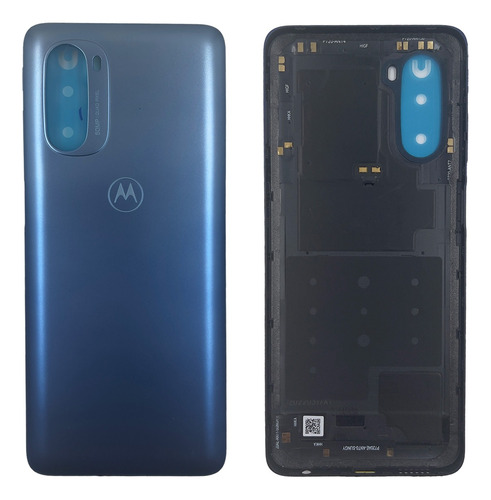 Tapa Trasera Para Motorola G51 Alta Calidad Color Celeste 