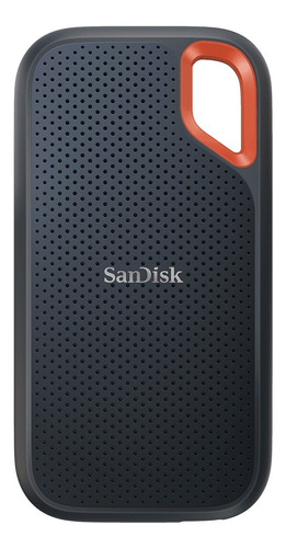 Imagen 1 de 4 de Disco sólido externo SanDisk Extreme SDSSDE61-2T00-G25 2TB negro