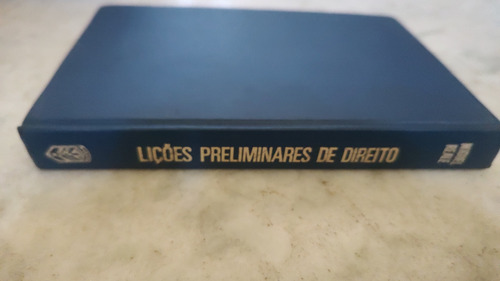 Livro Lições Preliminares De Direito Miguel Reale 