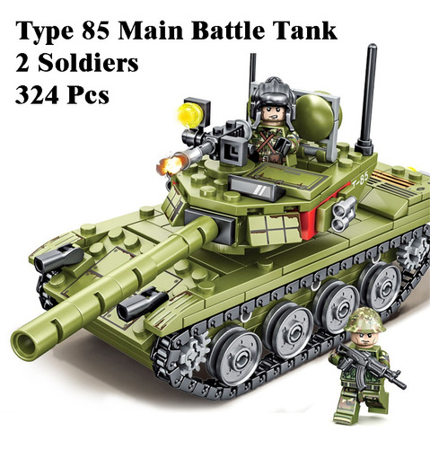 Sembo Bloques Serie De Soldado De Tanque Modelo Militar