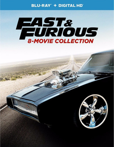 Blu Ray Fast And Furious 1-8 Rapido Y Furioso 