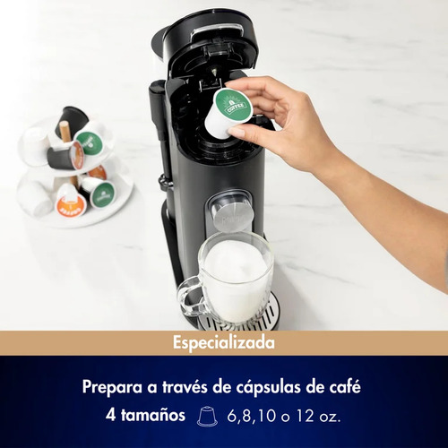 Cafetera Ninja Pb051 Compacta Con Espumador 1,65 L