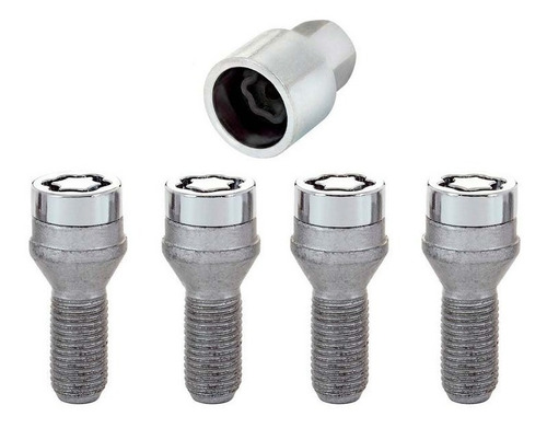 Imagem 3 de 7 de Kit Travas Antifurto De Rodas E Estepe Mcgard Para Ecosport