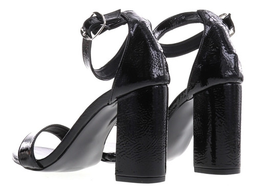 Imagen 4 de 4 de Sandalia Tipo Zapatilla De Tacón Y Pulsera De Ajuste