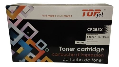 Toner Compatible 10.000 Copias Cf-258x Sin Chip P/ M404 M428