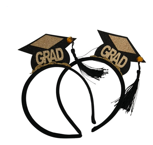 Diadema Con Gorro De Graduación Aro Para El Pelo Con Gorro D